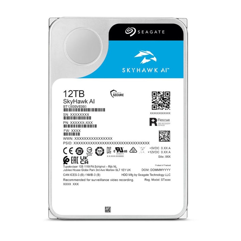 Disco Rígido Seagate Interno para DVR 3.5 Disco Rígido Seagate Interno para DVR 3.5
