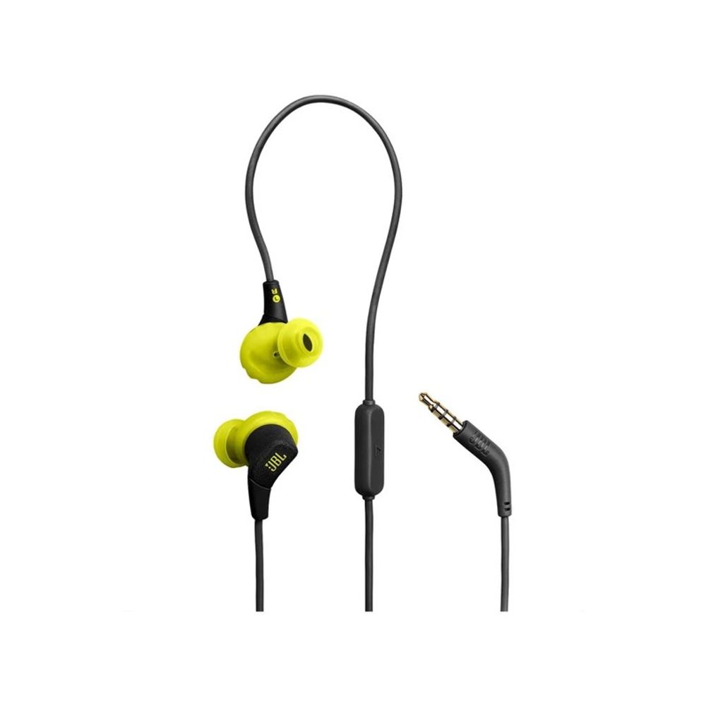 Fone de Ouvido JBL Intra Auricular Endurance Run3 IP65 P2 Preto/Verde Fone de Ouvido JBL Intra Auricular Endurance Run3 IP65 P2 Preto/Verde