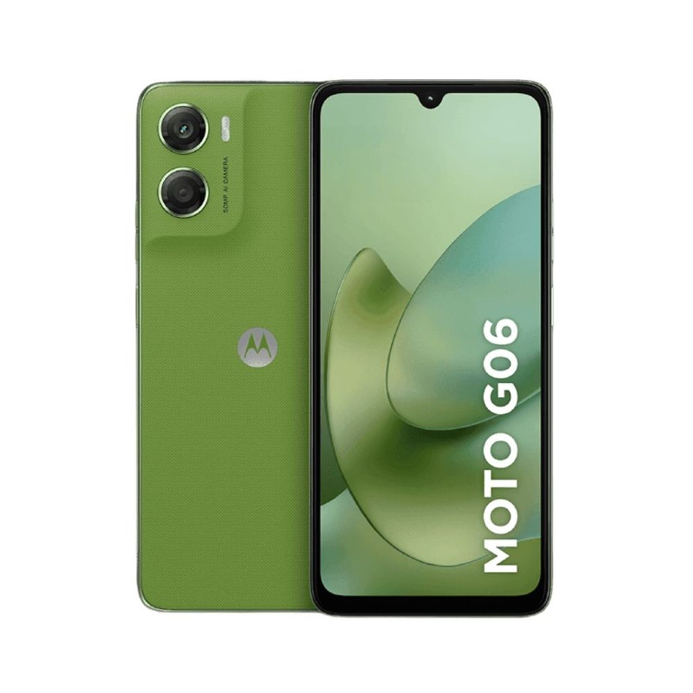 Smartphone Motorola Moto G06 4G Android 15 256GB Cam 50MP Cam Front 8MP Octa-Core Tela 6.9