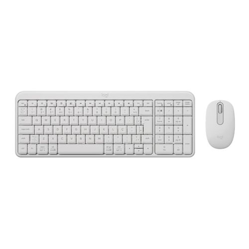 Kit Teclado e Mouse Logitech sem Fio MK250 Bluetooth