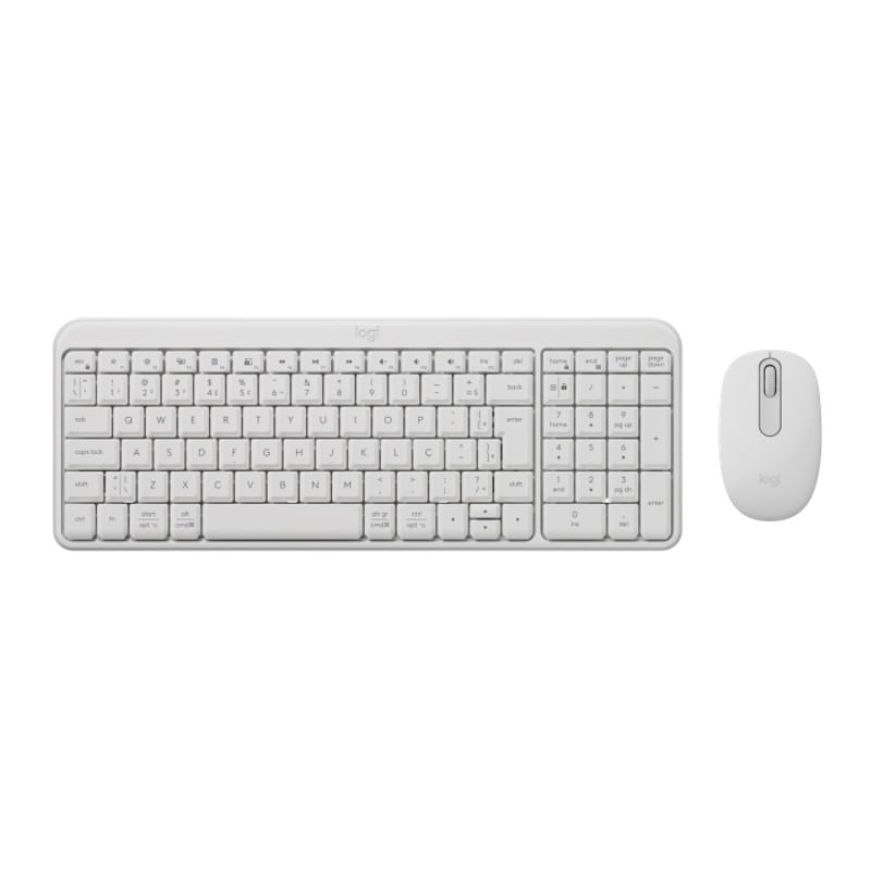 Kit Teclado e Mouse Logitech sem Fio MK250 Bluetooth