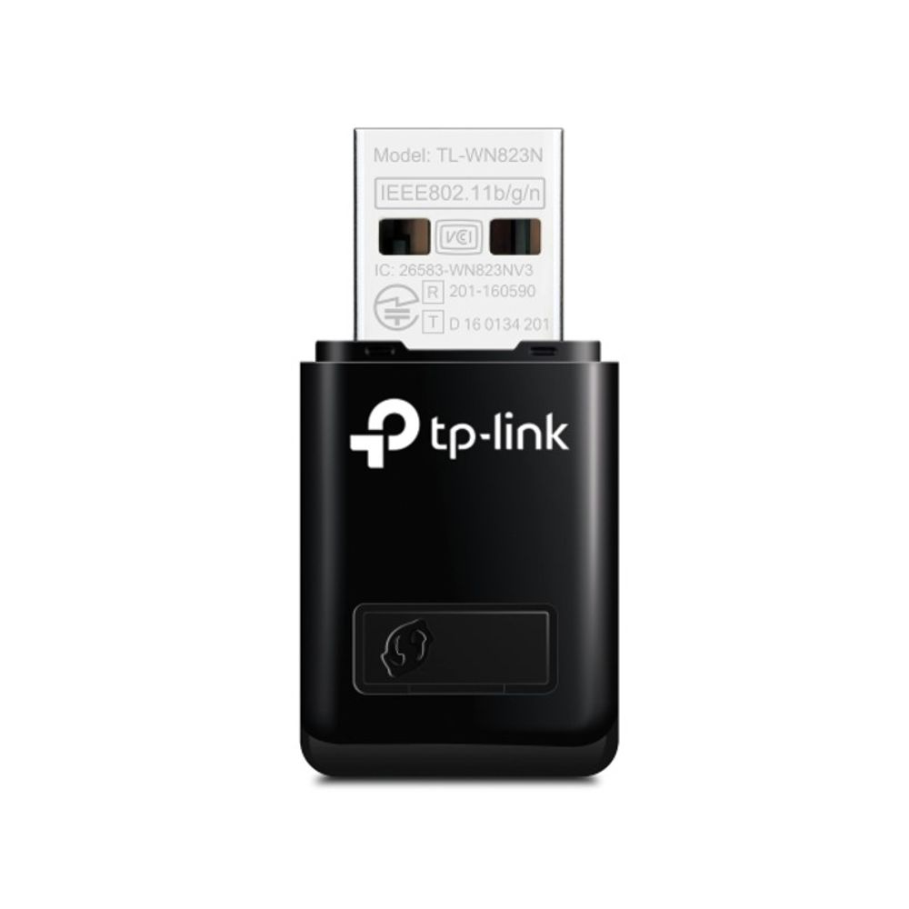 Mini Adaptador de Rede TP-Link Wiriless USB N300Mbps TL-WN823N