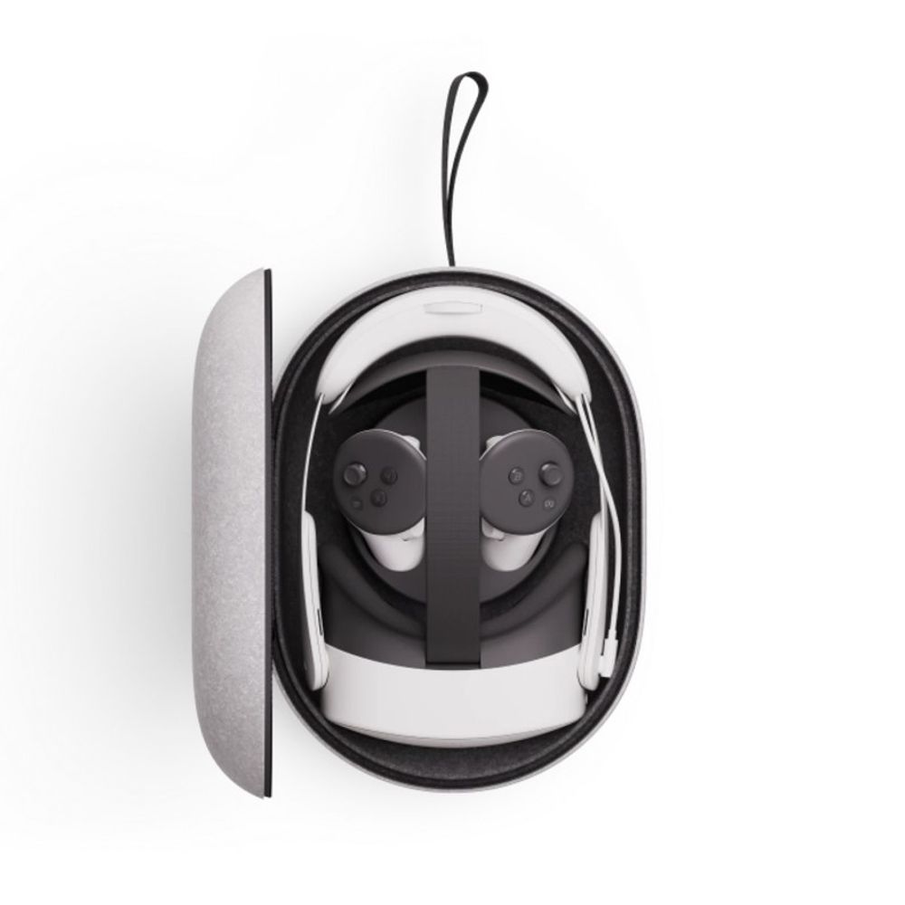 Estojo Facebook para Meta Quest 3/3S Cinza Estojo Facebook para Meta Quest 3/3S Cinza