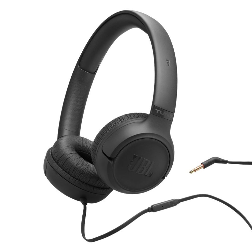 Headphone JBL Tune 530 Com Fio Preto Headphone JBL Tune 530 Com Fio Preto