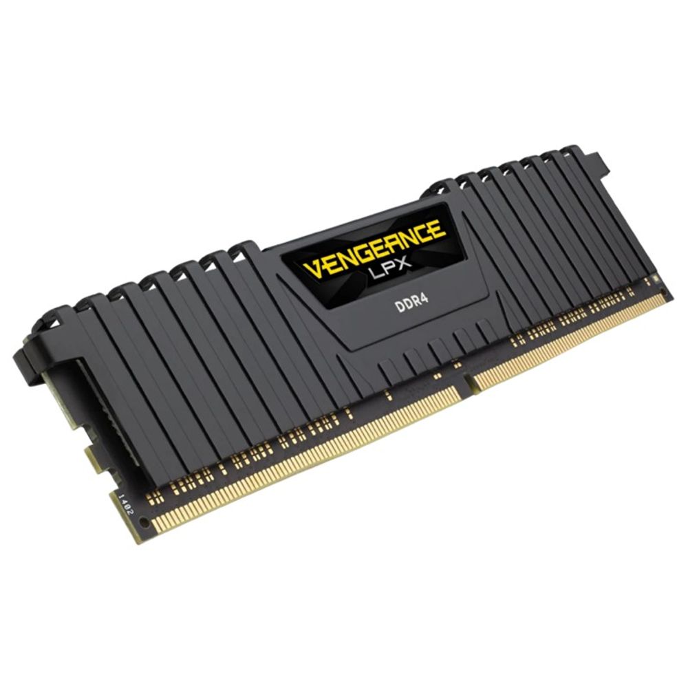 Memória Ram para Desktop Corsair 8GB DDR4 2400Mhz Vengeance LPX Preta