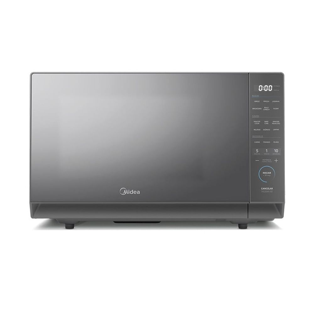 Micro-Ondas Midea 35L Porta Espelhada MasterCook 127V Prata