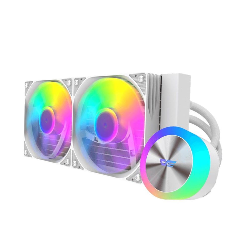 Water Cooler Darkflash 240mm para Processador DG240 ARGB Branco