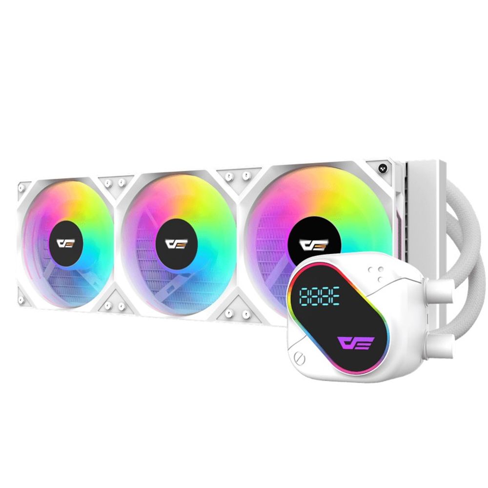 Water Cooler Darkflash 360mm para Processador DO360 ARGB Branco Water Cooler Darkflash 360mm para Processador DO360 ARGB Branco