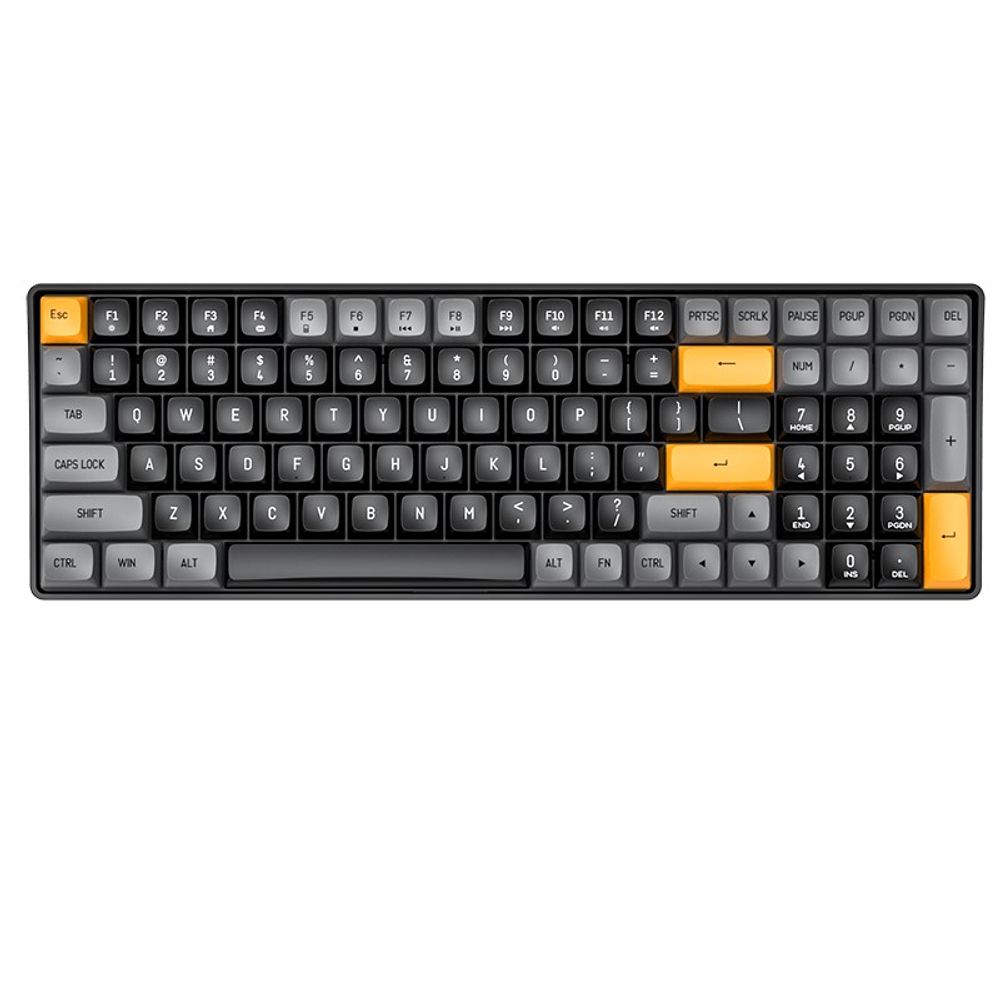 Teclado Gamer DarkFlash Mecânico USB-C/Wireless GD100 Preto Teclado Gamer DarkFlash Mecânico USB-C/Wireless GD100 Preto