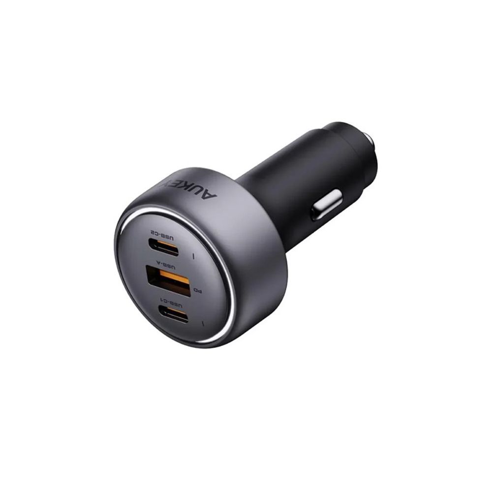 Carregador Veicular Aukey Mix 3 de 66 W com Carregamento Rápido CC-P1 Preto