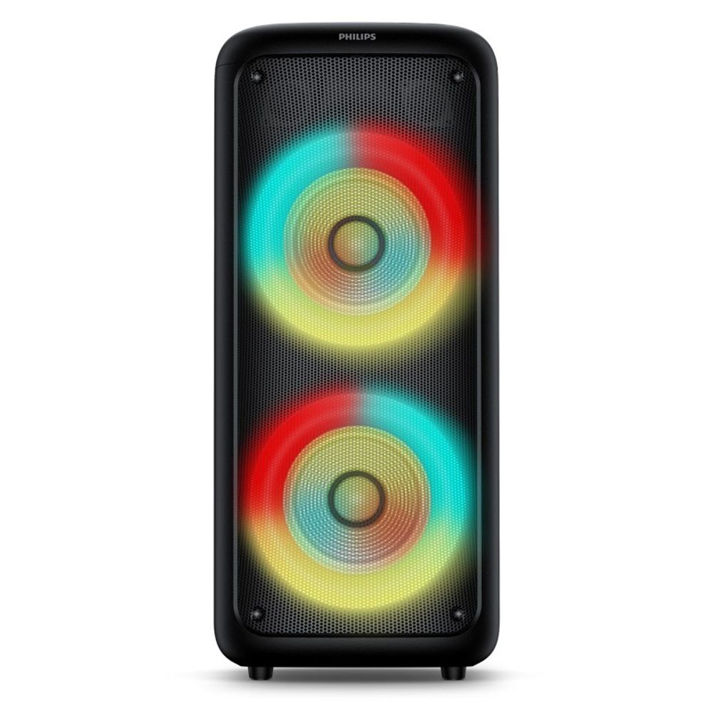 Caixa de Som Philips Amplificada Party Speaker Bluetooth 1500W TAX4000/78 Caixa de Som Philips Amplificada Party Speaker Bluetooth 1500W TAX4000/78