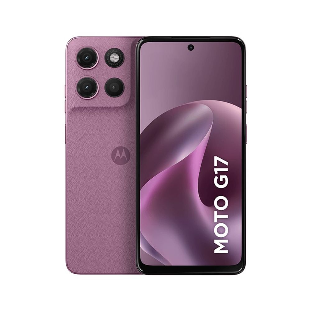 Smartphone Motorola Moto G17 4G Android 15 128GB Cam 50MP+5MP Cam Front 32MP Octa-Core Helio G81 Extreme Tela 6.7 Smartphone Motorola Moto G17 4G Android 15 128GB Cam 50MP+5MP Cam Front 32MP Octa-Core Helio G81 Extreme Tela 6.7