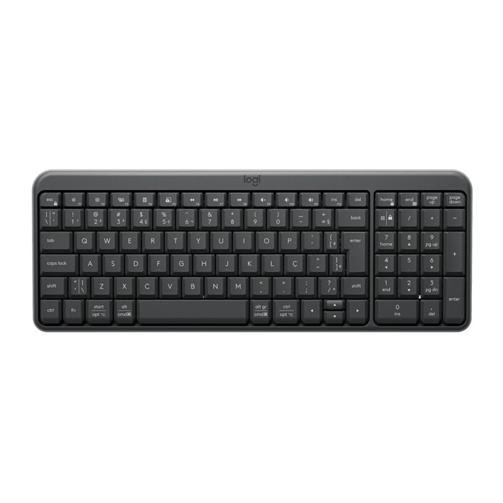 Teclado Logitech sem Fio K250 Bluetooth Cinza Teclado Logitech sem Fio K250 Bluetooth Cinza