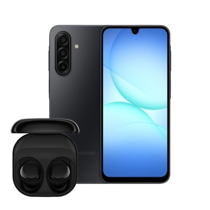 COMBO Smartphone Galaxy A17 5G 128GB Preto + Galaxy Buds Core - Samsung
