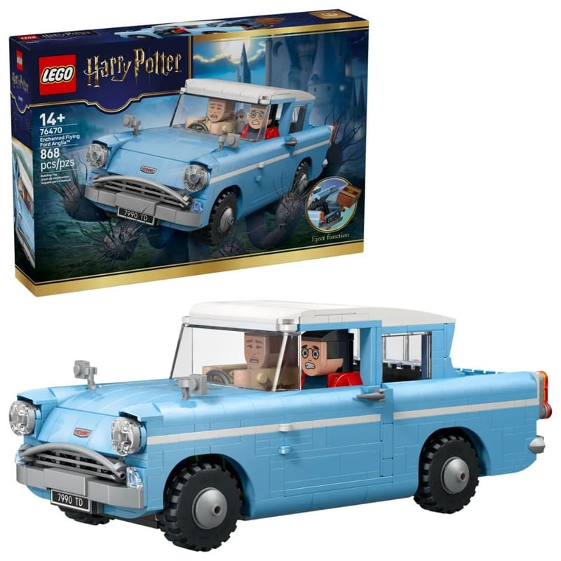 Lego Harry Potter Ford Anglia Voador Encantado